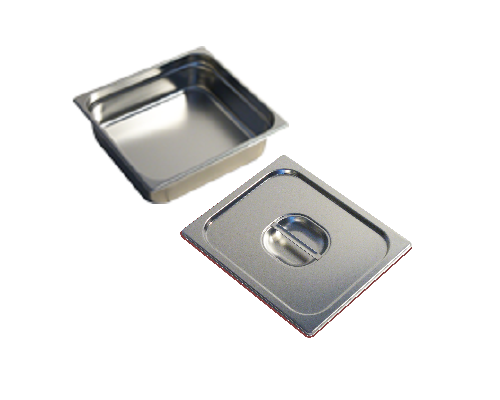 2/3 Stainless Steel Gastronorm Container Pans