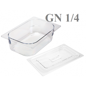 1/4 Δοχεία Polycarbonate Gastronorm GN