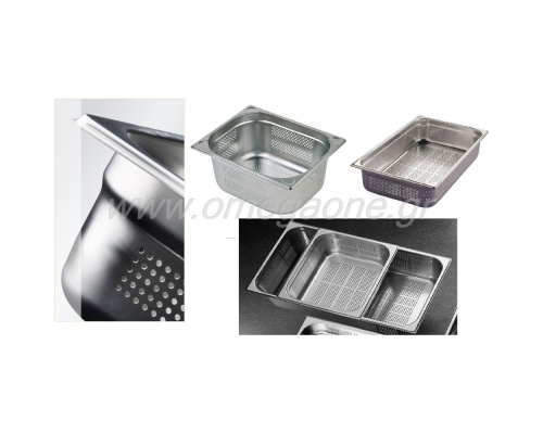 2/1 GN Perforated Gastronorm Container Pan 