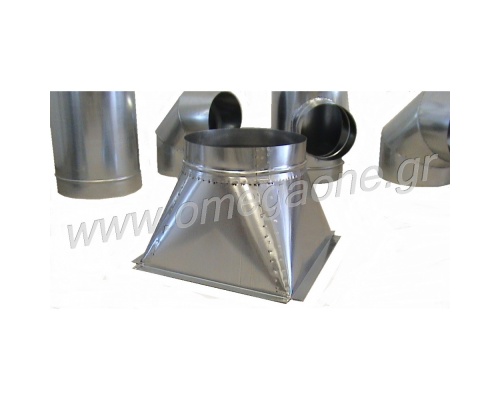 Galvanised Curved Ducting
