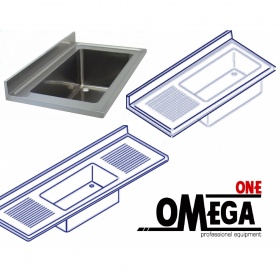Large Single Bowl Commercial Stainless Steel Sinks 