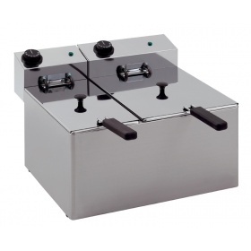 Doppelt Elektro-Friteusen 4 + 8 Ltr EF85 RedFox