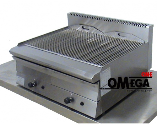 Heavy Duty Gas Vapour Chargrill -2 Burners 800x700x300 mm
