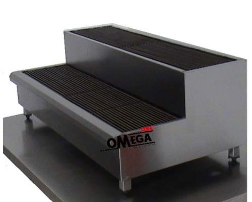 Double Charcoal Broiler Griddle - Top