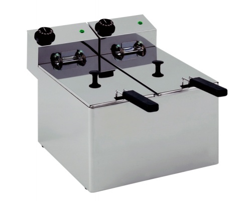 Double Electric Fryer 4 + 4 Ltr  EF55 RedFox