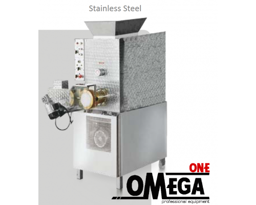 Pasta Machines Stainless Steel with Electronic Cutter, Sleeve with Water Cooling Unit and Fan TR 150 INOX