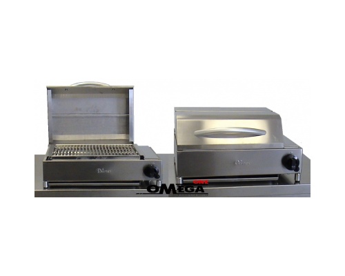 Professional Grill Gas with Burner Cover BIG600 STOCK