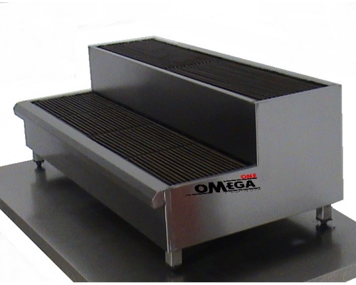 Double Charcoal Broiler Griddle - Top