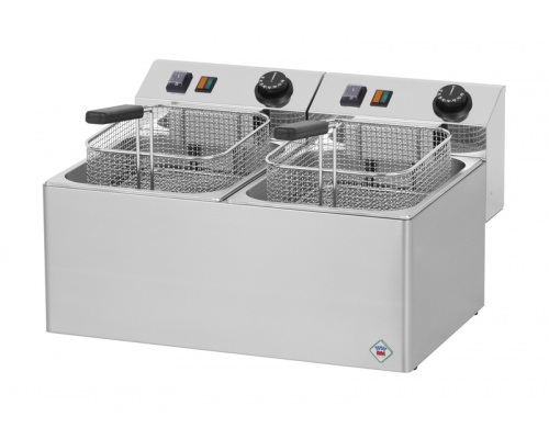 Double Electric Fryer 4 + 8 Ltr FE88 RedFox