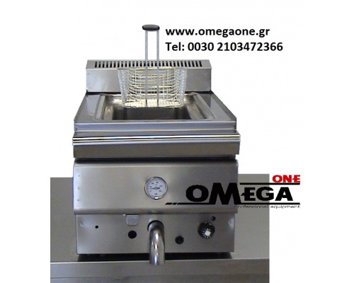 Gas Friteuse 8 Liter -mit Thermometer Modell 700