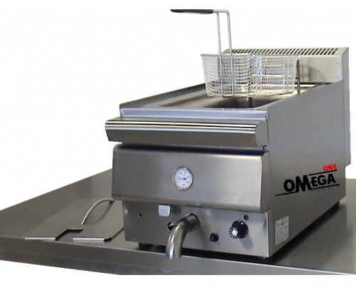 Gas Deep Fryer 8 ltr -with Thermometer Series 600