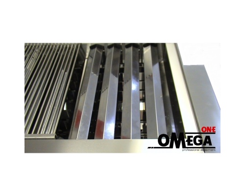 Heavy Duty Gas Vapour Chargrill -3 Burners 1200x700x300 mm