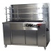 Charcoal chargrill with rotating spits - 6 Spits