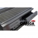 Heavy Duty Gas Vapour Chargrill -2 Burners 1110x530x340 mm