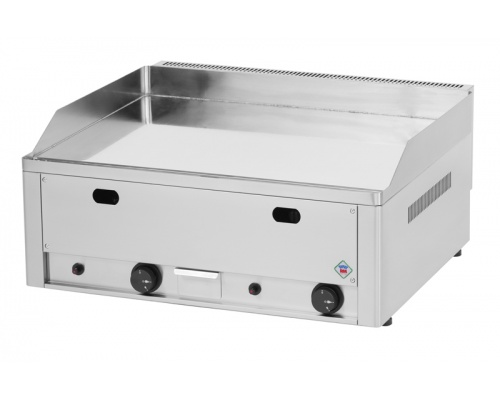 Gas Griddle Plates - Chrome Smooth Surface -2 Heating Ζone