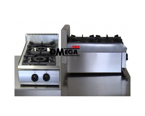 2 Flammen Gasherd Tischgerät 202 EUROCHEF