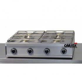 4 Burners -Boiling Top Gas with Pilot 474G