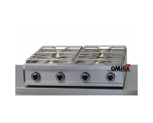 4 Burners -Boiling Top Gas with Pilot 474G