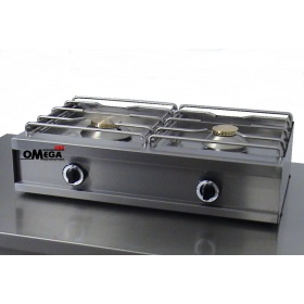 2 Burners -Boiling Top Gas with Pilot 