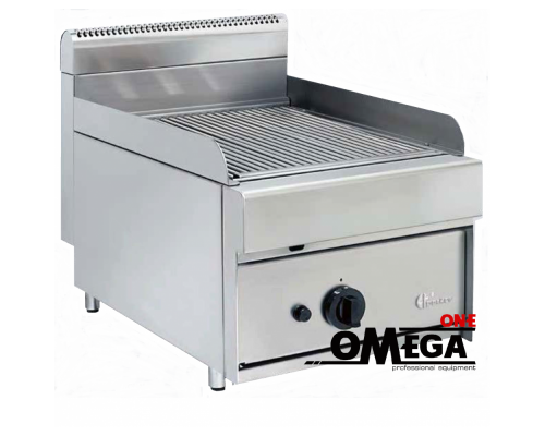 Heavy Duty Gas Vapour Chargrill -1 Burner 440x700x500 mm 