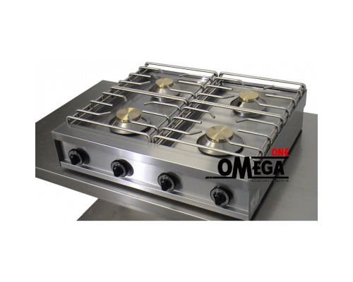 4 Burners -Boiling Top Gas with Pilot 494G85 