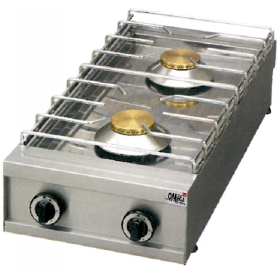 2 Burners -Boiling Top Gas with Pilot 