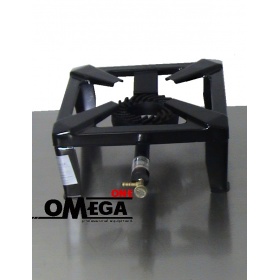 1 Gas Burner Boiling Ring Stove Outdoor ACCIAIO