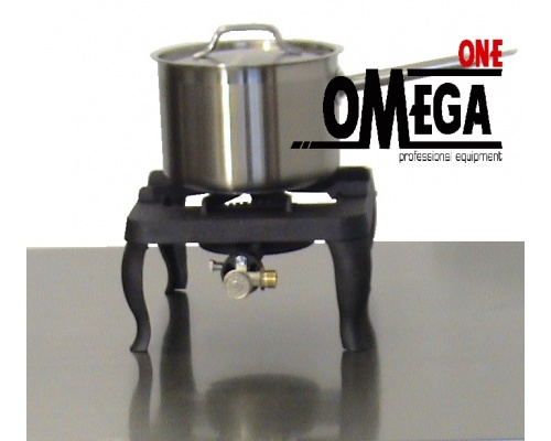 FOKER Cast Iron Single Gas Burner Boiling Ring Stove Outdoor 
