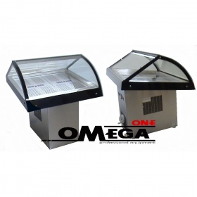 Fish Refrigeration Mobile Display Unit 102x92x120 cm