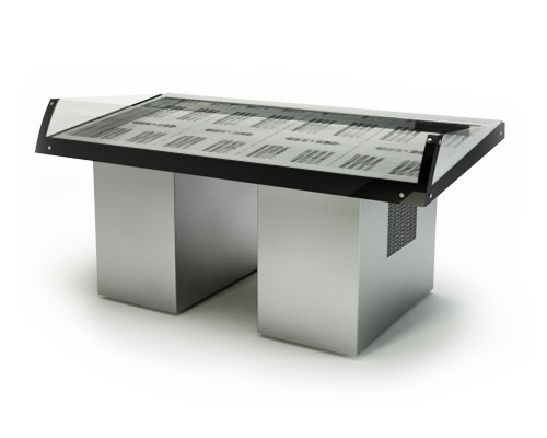 Refrigerated Display Counter for Fish 1100x920x1000 mm