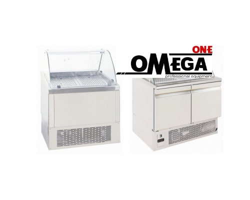Refrigerated Fish Display Counter with Keepers 890x700x1200 mm