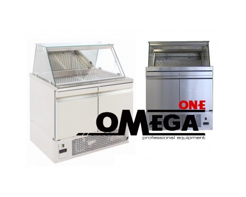 Refrigerated Fish Display Counter with Keepers 890x700x1300 mm