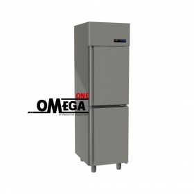 Double Doors Cabinet Fridge Stainless Steel 597 Ltr