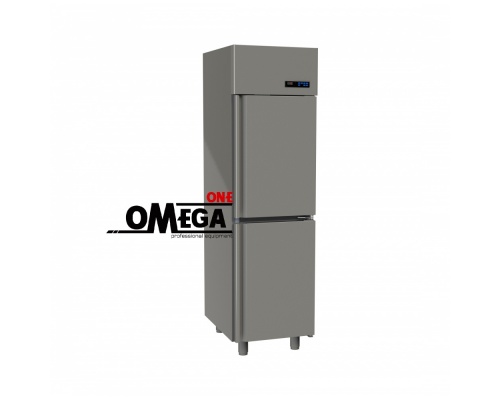 Double Doors Cabinet Fridge Stainless Steel 597 Ltr