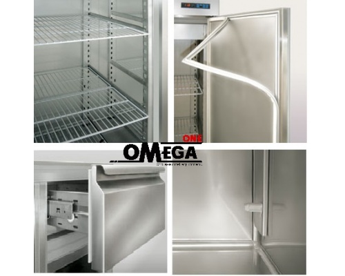 Ψυγείο Θάλαμος Συντήρηση 3 Πόρτες 1315 Ltr OMEGA One, διαστ. 1420x800x2035 mm