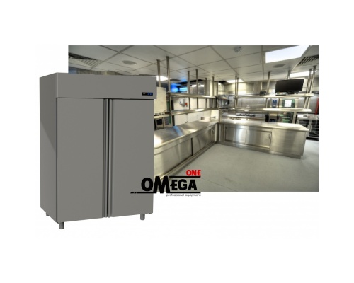 Double Doors Cabinet Fridge Stainless Steel 1315 Ltr -STOCK 
