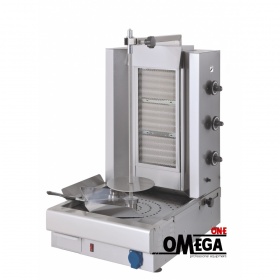 Gas-Gyros / Dönergrill -max. 45 kg NRT203ΜΚ