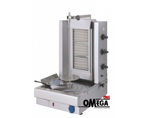 Gas-Gyros / Dönergrill -max. 45 kg NRT203ΜΚ