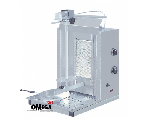 Gas-Gyros / Dönergrill -max. 15 kg OM/NRT102DC
