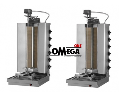 Doppelt Gas-Gyros / Dönergrill -max. 150 kg RGVPAN10
