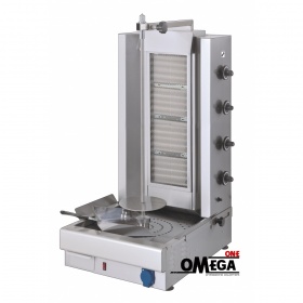 Gas-Gyros / Dönergrill -max. 85 kg NRT204ΜΚ