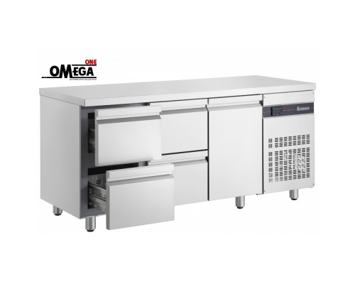 Refrigerated Counters with 4 Drawers & 1 Door dim. 1790x700x870 mm PN229