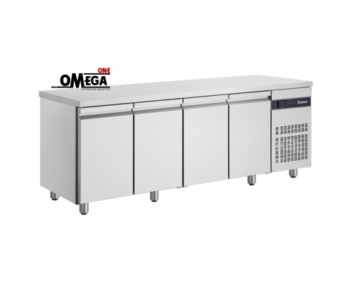 4 Doors Refrigerated Counter dim. 2240x600x870 mm ΜN9999