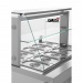  2 x 1/1 GN Table Top Bain Marie with Glass Screen -Wet Heat dim. 760x630x710 mm