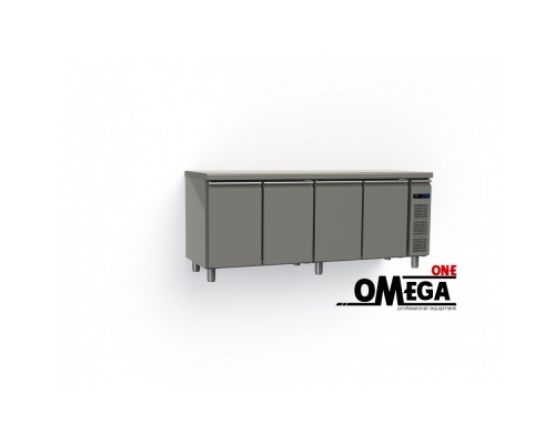 4 Doors Refrigerated Counters Without Compressor dim. 2045x700x865 mm Series 70 