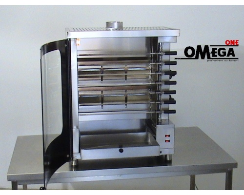 7 Spits Gas Chicken Rotisserie Oven G7