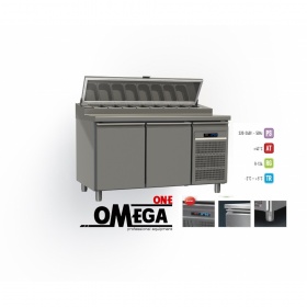 Kühltisch Pizza-Saladette maße: 1450x800x865/1020/1380 mm 