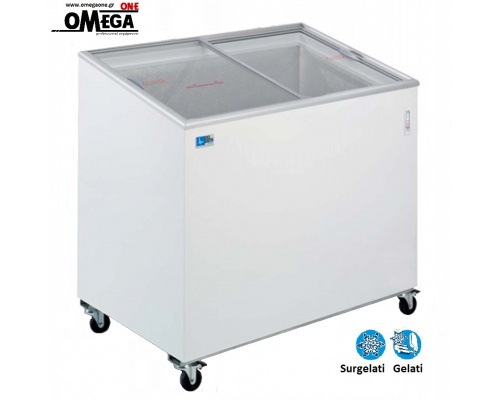 Sliding Flat Glass Lid Chest Freezer Code FIVS 