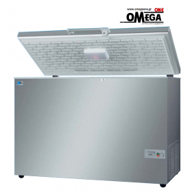 Range Chest Freezers Stainless Steel Door 