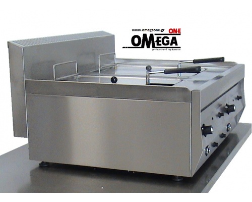 Gas Friteuse Doppelt 10 + 10 Liter Series 700